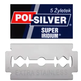 5x-uniwersalne-zyletki-do-golenia-polsilver-iridium-do-tradycyjnej-maszynki