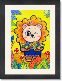 ramki-artystyczne-na-obrazki-rysunki-dla-dzieci-otwierane-a4-czarna