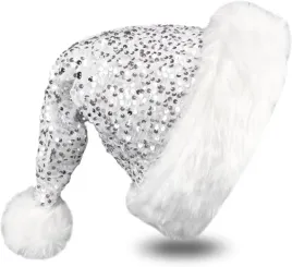 czapka-mikolaja-srebrna-z-cekinami