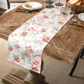 bieznik-na-stol-dekoracyjny-ozdobny-motyw-kwiaty-30x220cm-kolor-kremowy