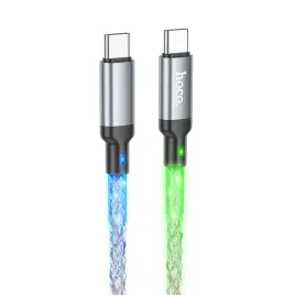 kabel-usb-c-do-usb-c-hoco-3a-60w-led-1-m-u112-szary