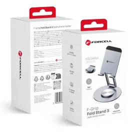 forcell-f-grip-fold-stand-3-360-uchwyt-biurkowy-szary