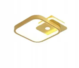 lampa-sufitowa-nowoczesna-led-zlota-sensor-ruchu