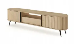 dab-cremona-stolik-rtv-200cm-zaokraglone-boki-livo-ls