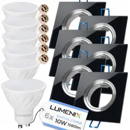 zestaw-6x-oprawa-kwadratowa-szklana-czarna-zarowka-gu10-led-10w-zimna