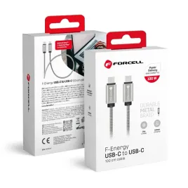 kabel-usb-c-do-usb-c-forcell-f-energy-qc4-0-pd-5a-100w-e-mark-metal-1-m-c23