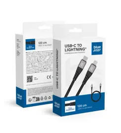 kabel-usb-c-do-lightning-blue-star-24a-z-oplotem-12-m-tfk-dc-003-czarny