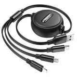kabel-3w1-usb-a-do-lightning-micro-usb-usb-c-hoco-2a-1-m-x75-czarny-stan-nowy