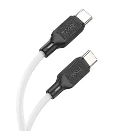 kabel-usb-c-do-usb-c-hoco-3a-60w-1-m-x90-bialy