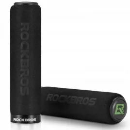 chwyty-gripy-rowerowe-rockbros-gabkowe-lock-on-czarne