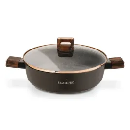 patelnia-na-indukcje-duza-gleboka-krotkie-uchwyty-z-pokrywka-brazowa-28cm