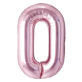 balon-foliowy-cyfra-0-jasny-roz-40