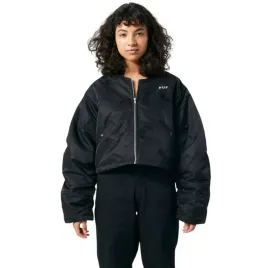 kurtka-damska-huf-paisley-satin-bomberka-z-naszywkami-czarna