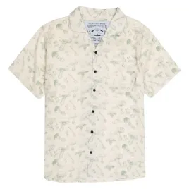 koszula-meska-poler-aloha-shirt-z-krotkim-rekawem-ecru-w-grzyby