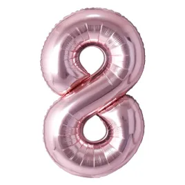 balon-foliowy-cyfra-8-jasny-roz-40