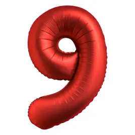 balon-foliowy-cyfra-9-czerwona-mat-40