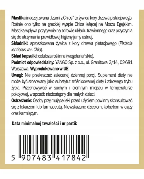 mastika-yango-60-kaps-liczba-sztuk-60-szt