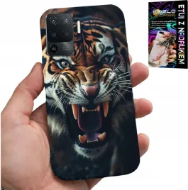 etui-do-oppo-f19-pro-tygrys-lew-safari-zwierzece-wzory-plecki
