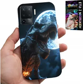 etui-do-oppo-f19-pro-dino-dinozaur-tyranozaur-pokrowiec-case