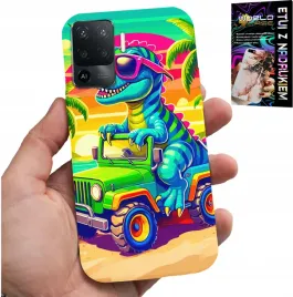 etui-do-oppo-f19-pro-dinozaur-w-ciezarowce-wzory-dla-dzieci