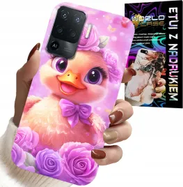 etui-do-oppo-f19-pro-slodka-kaczucha-kaczka-na-rozowym-tle