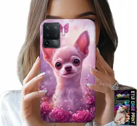etui-do-oppo-f19-pro-slodka-chihuahua-na-rozowym-tle-kwiatami