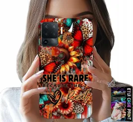 etui-do-oppo-f19-pro-she-is-rare-sloneczniki-kwiaty-motyle