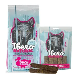 pakiet-dla-psow-starszych-i-z-nadwaga-ibero-cold-press-senior-duck-turkey