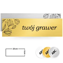grawerowana-tabliczka-z-wlasnym-tekstem-grawer-20x6cm-srebrna-zlota-biala