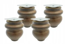 zestaw-4x-nog-drewnianych-toczona-barylka-meble-9-cm-orzech-mocowanie