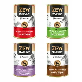mokra-karma-dla-psa-zew-natury-premium-bez-kurczaka-mix-smakow-10x400g