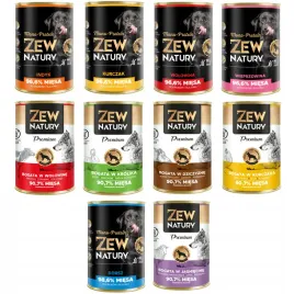 mokra-karma-dla-psa-zew-natury-mix-smakow-mono-premium-10-x-400g