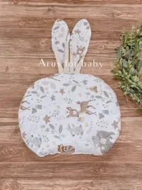 poduszka-bunny-dwustronna-wafelek-boho-forest-bez