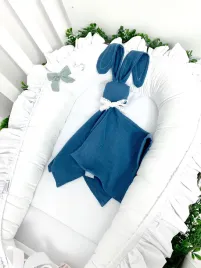 przytulanka-muslinowa-handmade-bunny-deep-blue