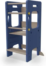regulowana-wieza-montessori-skladana-dla-dzieci-z-drewna-niebieska