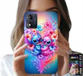 etui-do-motorola-moto-e13-niebieski-i-rozowy-serce-kwiatki