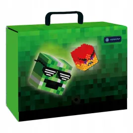 teczka-na-prace-plastyczne-a4-z-raczka-pixel-hero-game-xl-9cm-astra