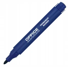 marker-permanentny-office-products-okragly-linia-1-3mm-niebieski