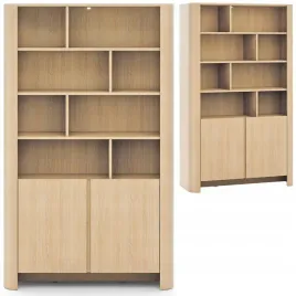 regal-dwudrzwiowy-zaokraglone-krawedzie-praktyczny-dab-vicenza-103x39-cm