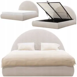 lozko-tapicerowane-ze-stelazem-i-pojemnikiem-zaokraglone-bezowe-140x200-cm