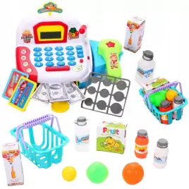 kasa-fiskalna-sklepowa-skaner-koszyk-akcesoria-zakupowa-dla-dzieci-zestaw