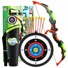 zestaw-luczniczy-dla-dzieci-led-2-luki-strzaly-tarcza-kolczany