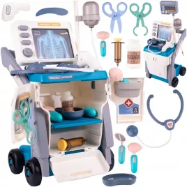 duzy-zestaw-lekarski-maly-lekarz-doktor-rentgen-ekg-na-wozku-dla-dzieci