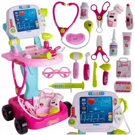 zestaw-lekarski-maly-doktor-lekarz-ekg-rentgen-na-wozku-dla-dzieci-zabawka