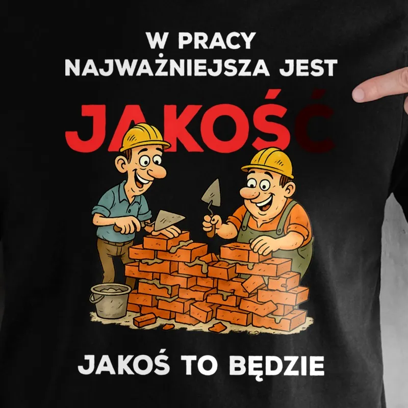 Koszulka MĘSKA z NADRUKIEM dla PRACOWNIKA Rozmiar L