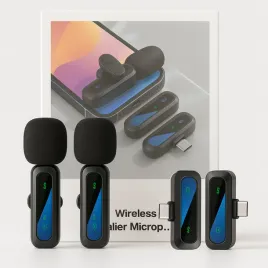 mikrofon-bezprzewodowy-j3-led-usb-c-lightning-iphone-android-vlog-tiktok
