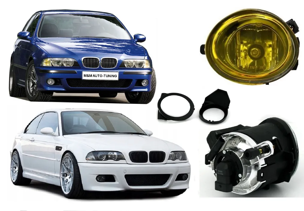 halogeny-clear-yellow-zolte-bmw-e46-e39-m-pakiet-m3-m5-stan-nowy