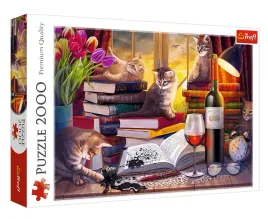 puzzle-2000-koci-wieczor-trefl