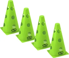 zestaw-pacholkow-treningowych-z-otworami-smj-23-cm-zielone-4-szt