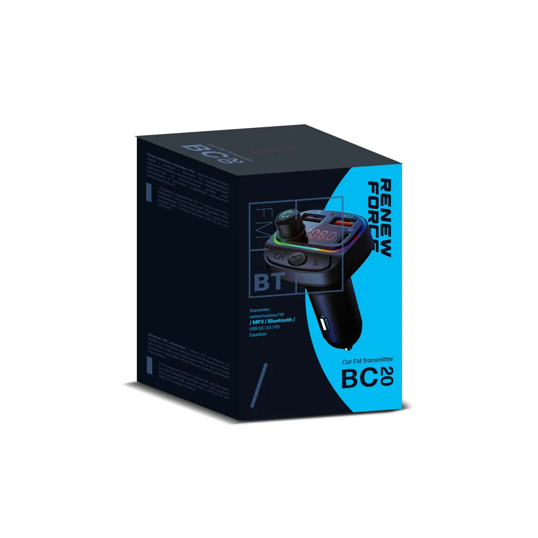 transmiter-samochodowy-bluetooth-fm-bc20-stan-nowy